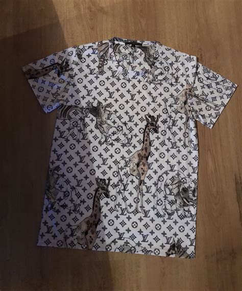 louis vuitton giraffe t shirt|Louis Vuitton 2017 Giraffe T.